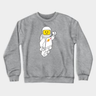 Spaceman! (White) Crewneck Sweatshirt